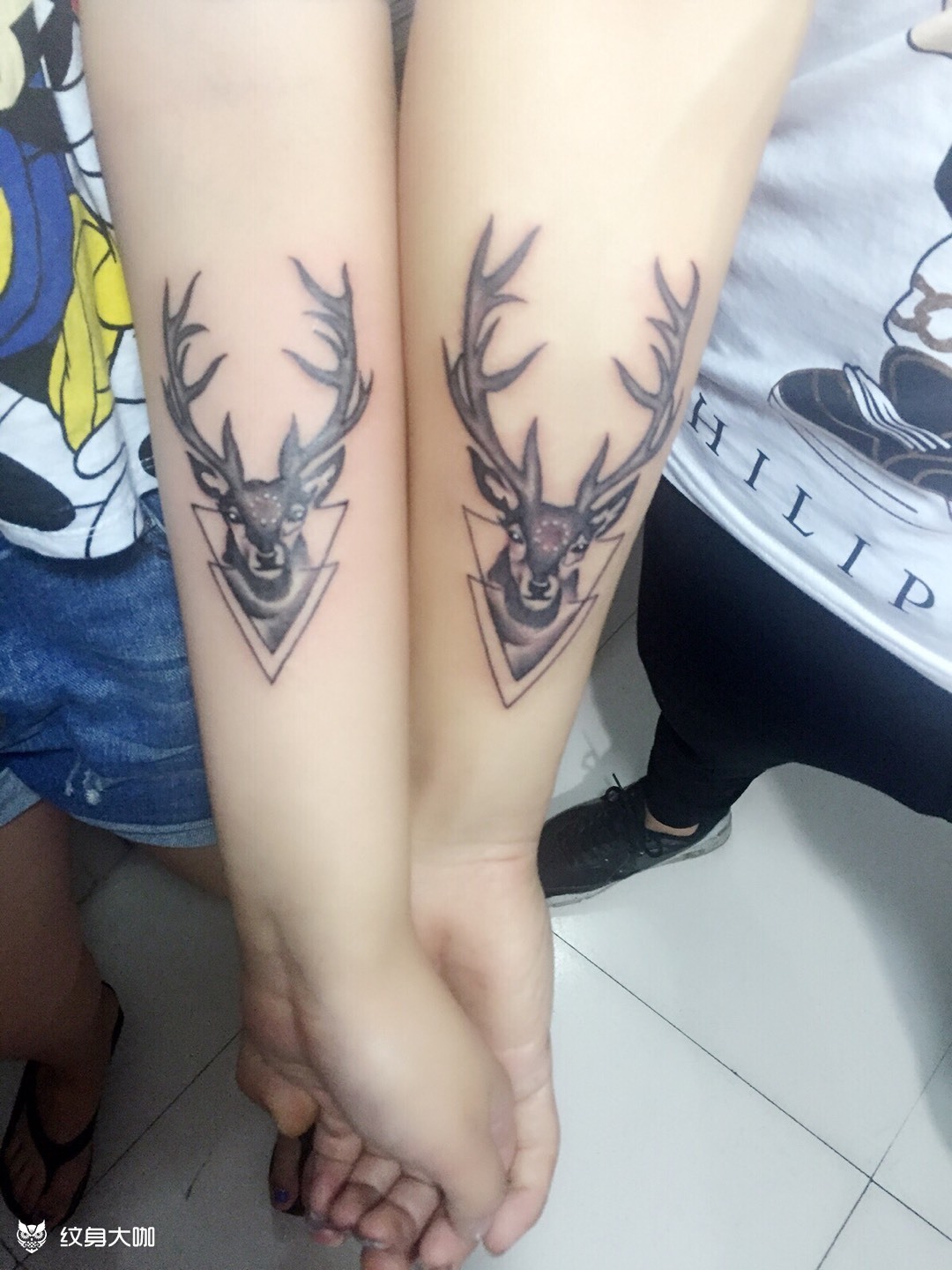 情侣纹身一生挚爱