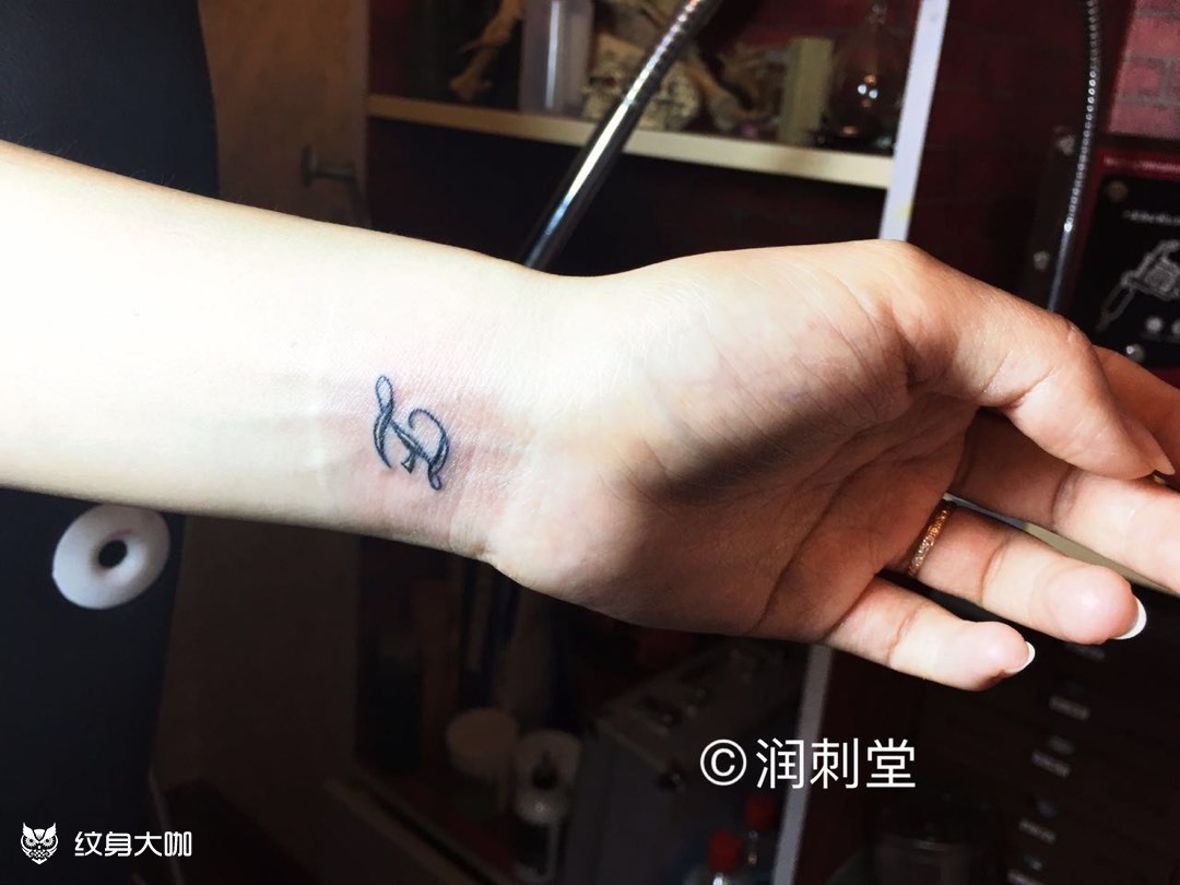 z_纹身图案手稿图片_朵润林的纹身作品集