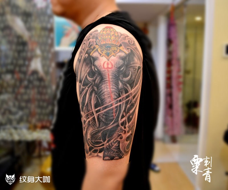 纹身图案手稿图片_燕春萌的纹身作品集