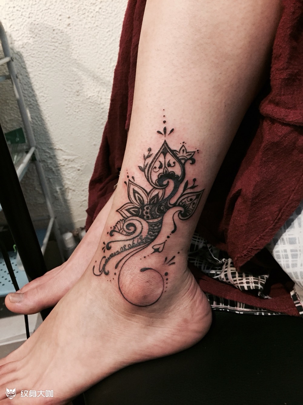 海娜图腾修改_纹身图案手稿图片_小贰的纹身作品集