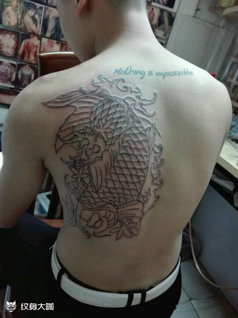 割线_纹身图案手稿图片_龙哥的纹身作品集