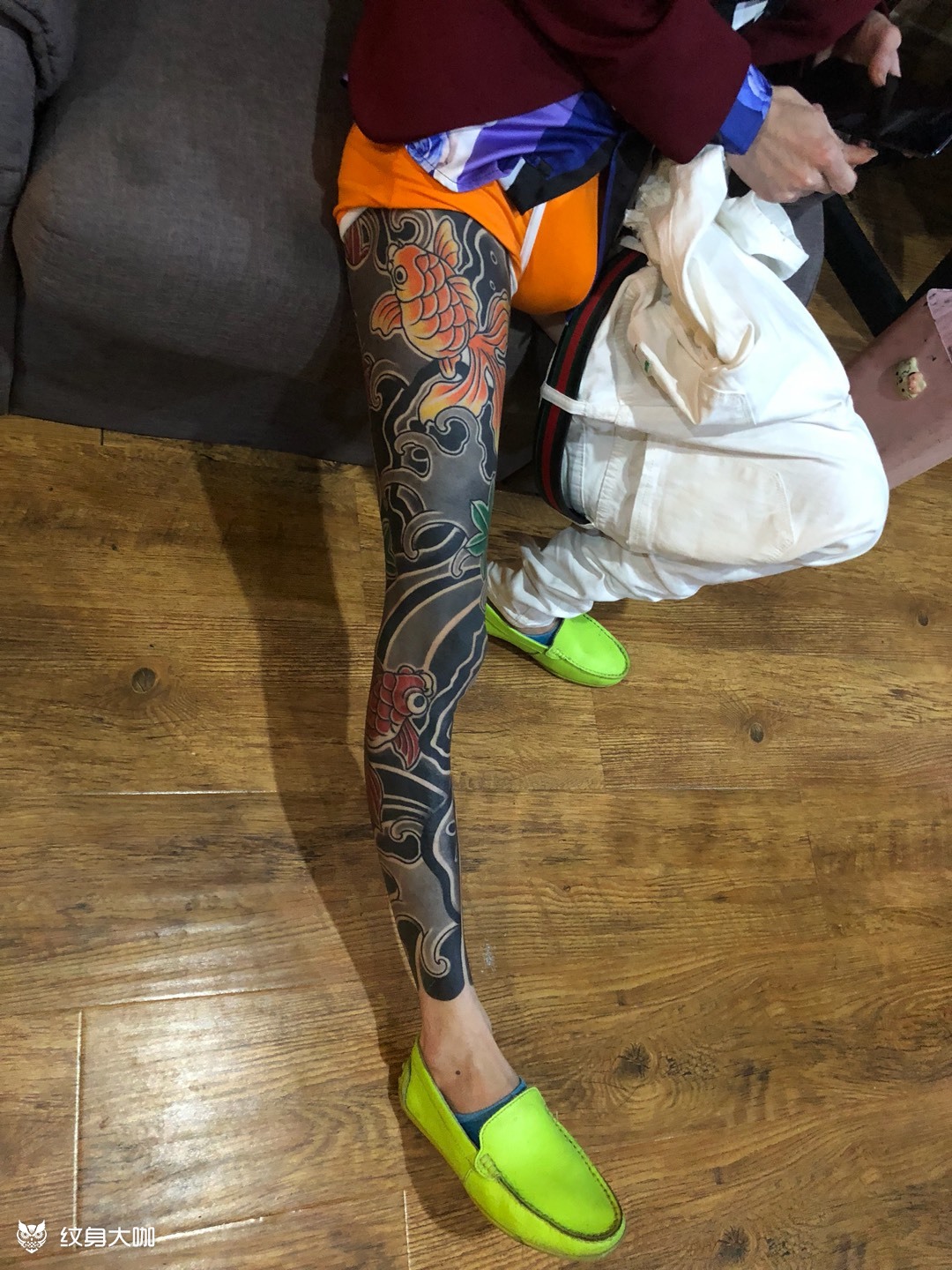 夺命大花腿_纹身图案手稿图片_裁决03的纹身作品集