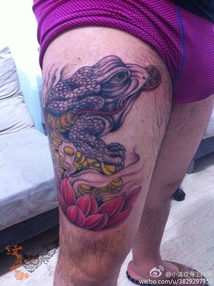 招财进宝了_纹身图案手稿图片_小涛的纹身作品集