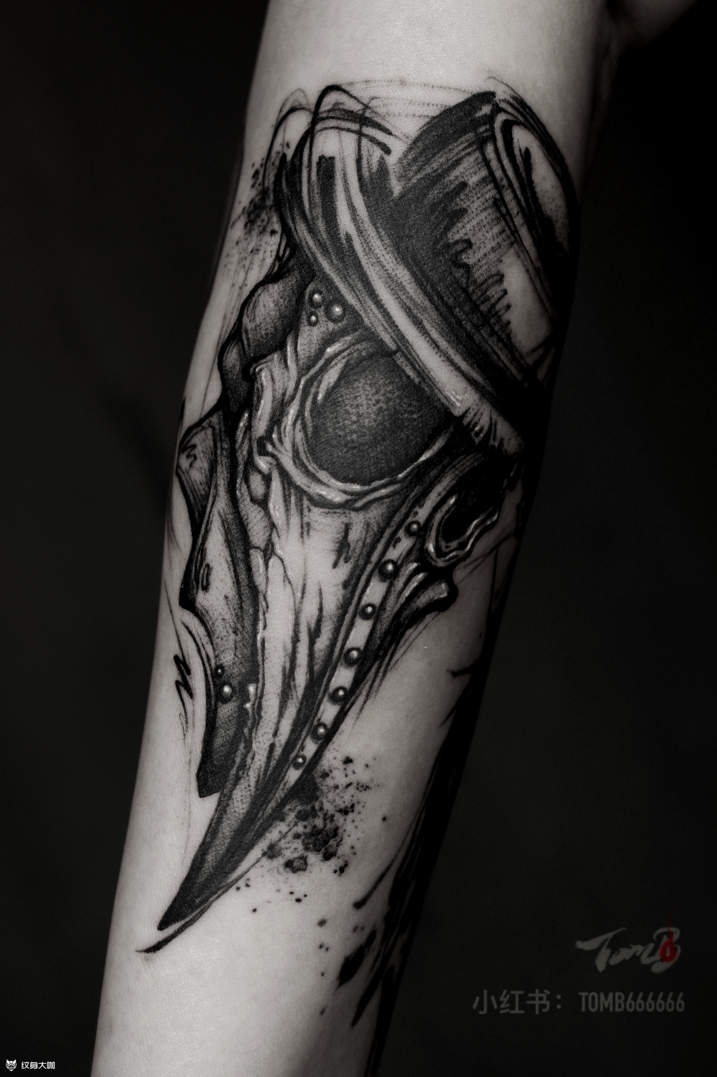 鸟嘴医生病痛大于求生欲的时候_纹身吧社区 - 纹身大咖