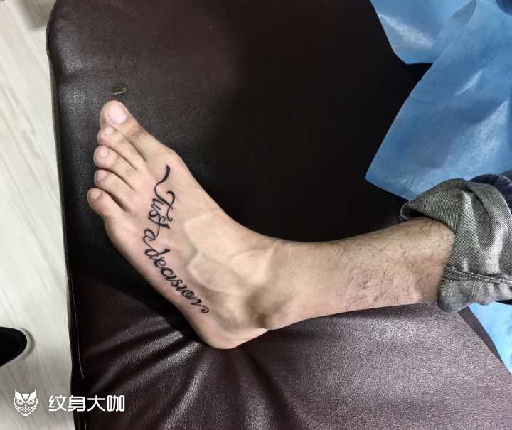 脚背英文