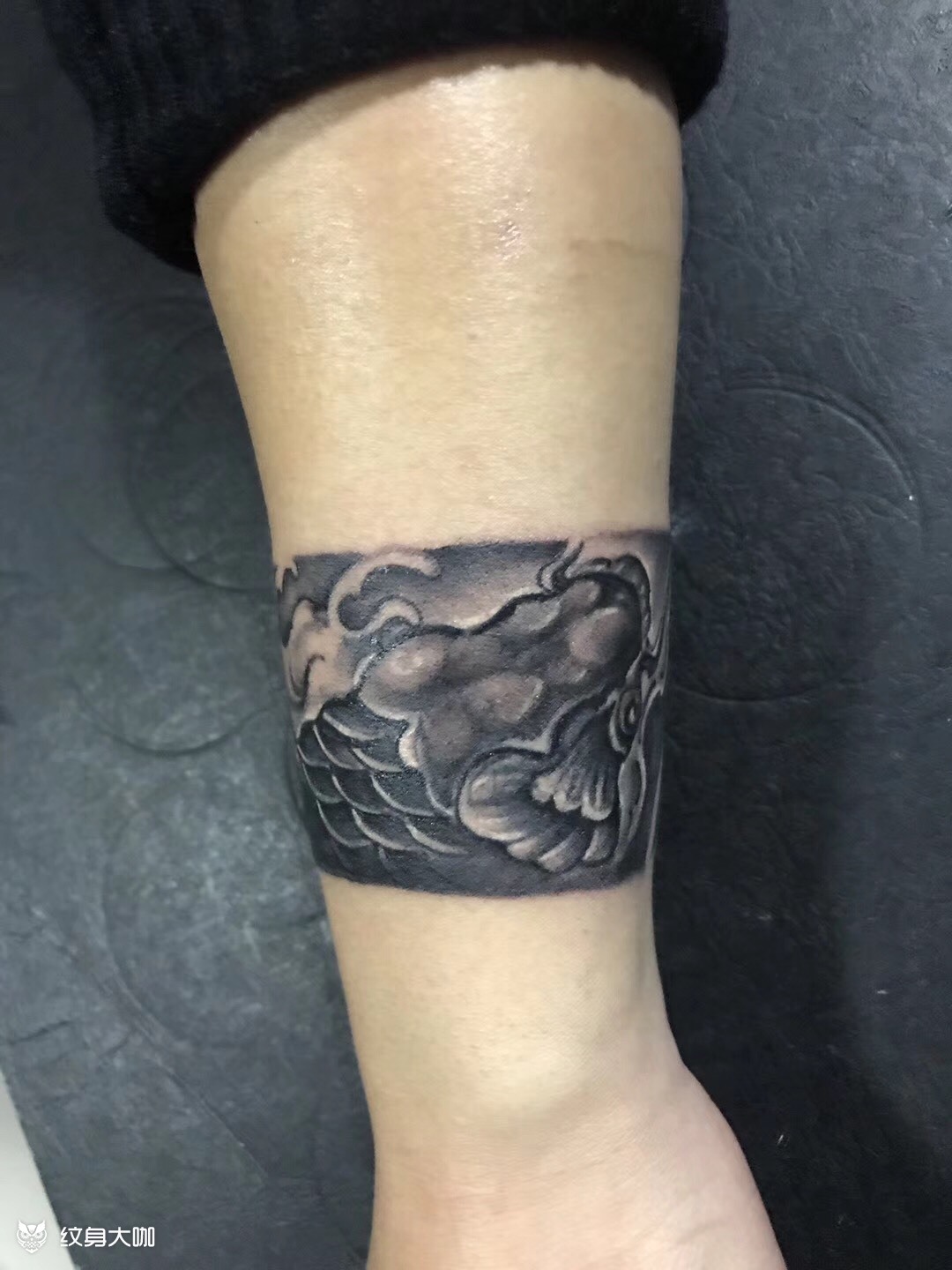 手环_纹身图案手稿图片_ 任浩东的纹身作品集