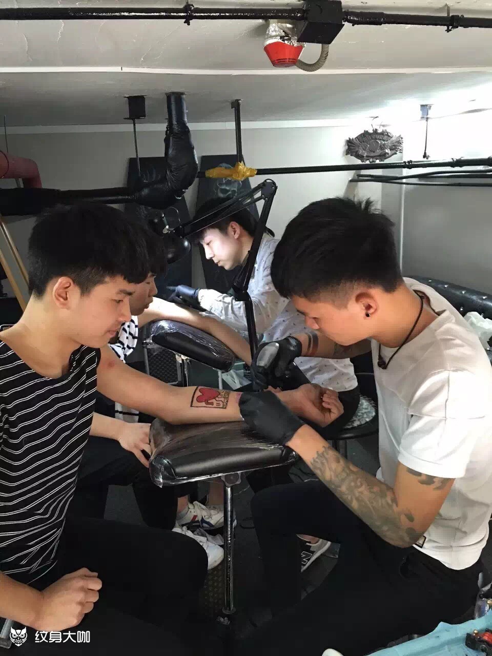 党徽 军人_纹身图案手稿图片_范涛的纹身作品集