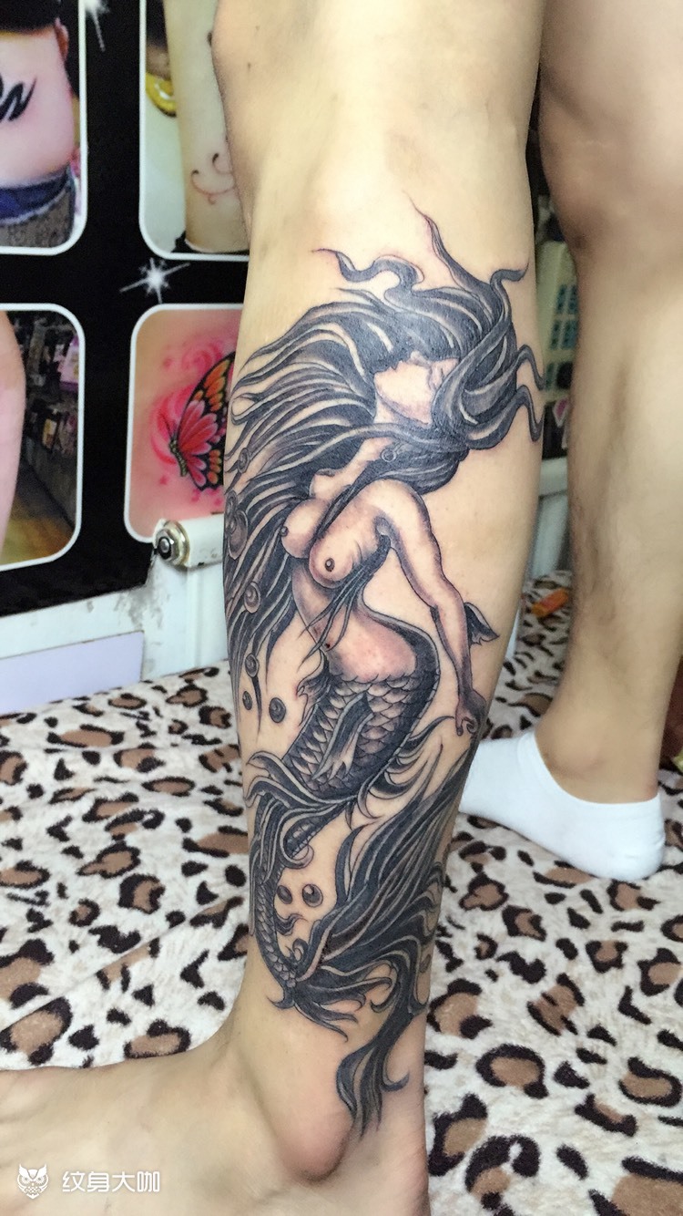 美人鱼纹身