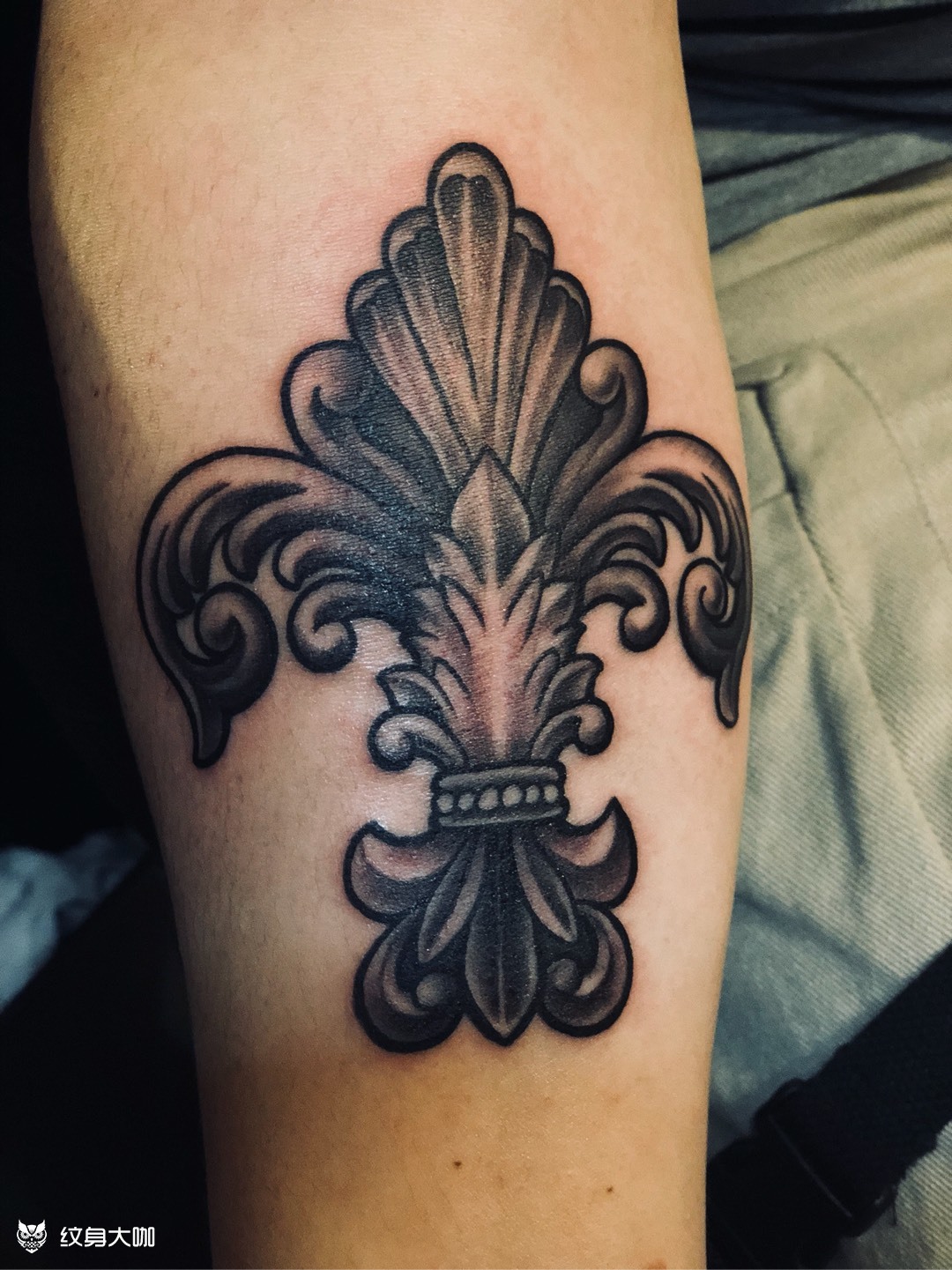 小臂内侧_纹身图案手稿图片_文涛的纹身作品集