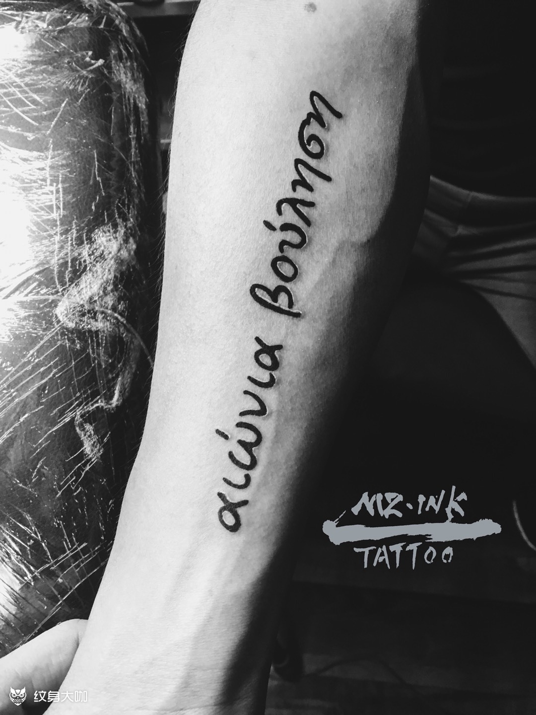 西班牙文_纹身图案手稿图片_阎堃的纹身作品集