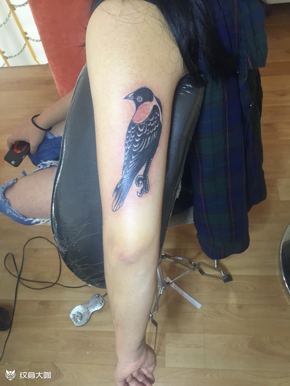 喜鹊纹身