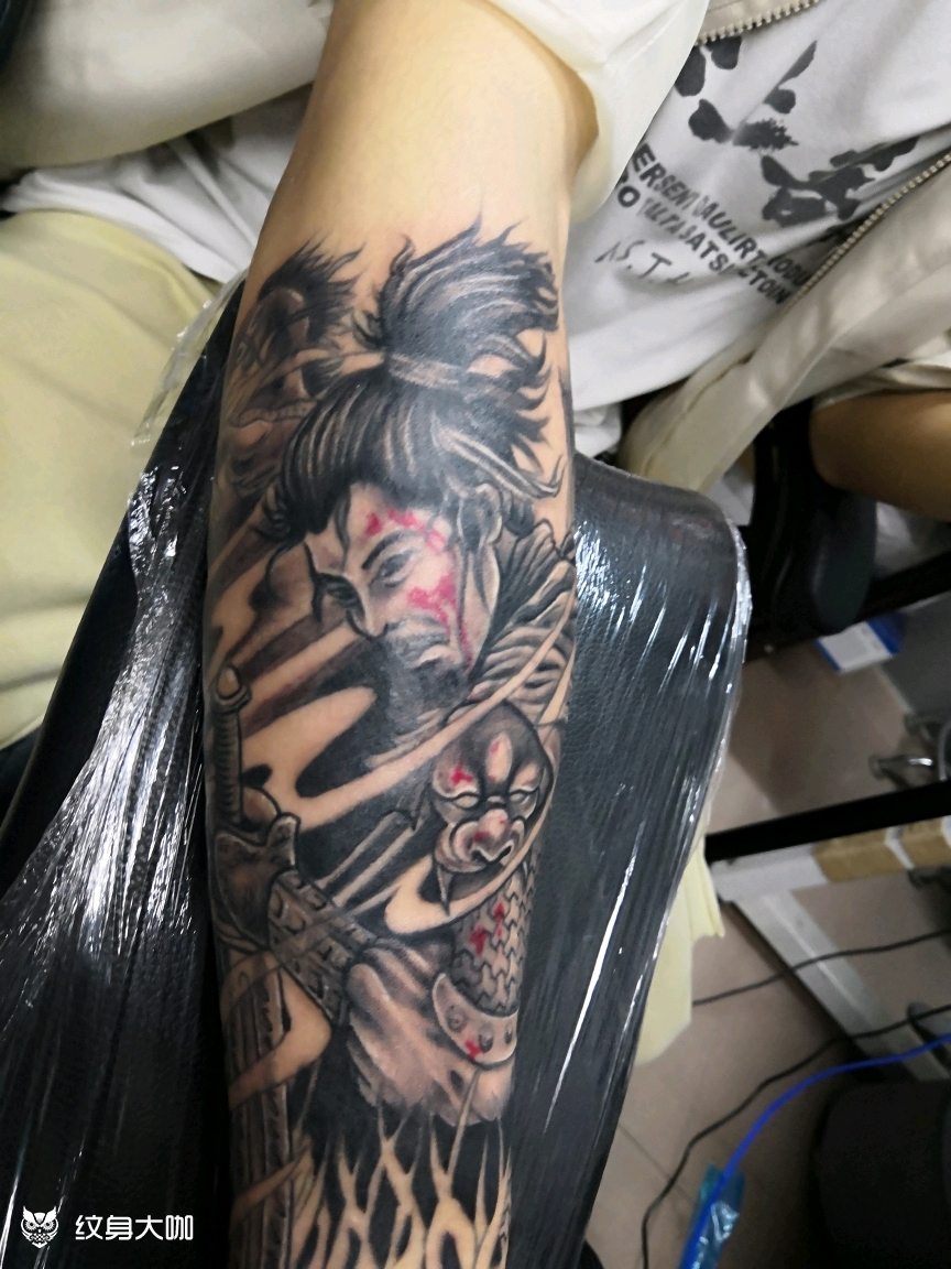 项羽._纹身图案手稿图片_小扯的纹身作品集