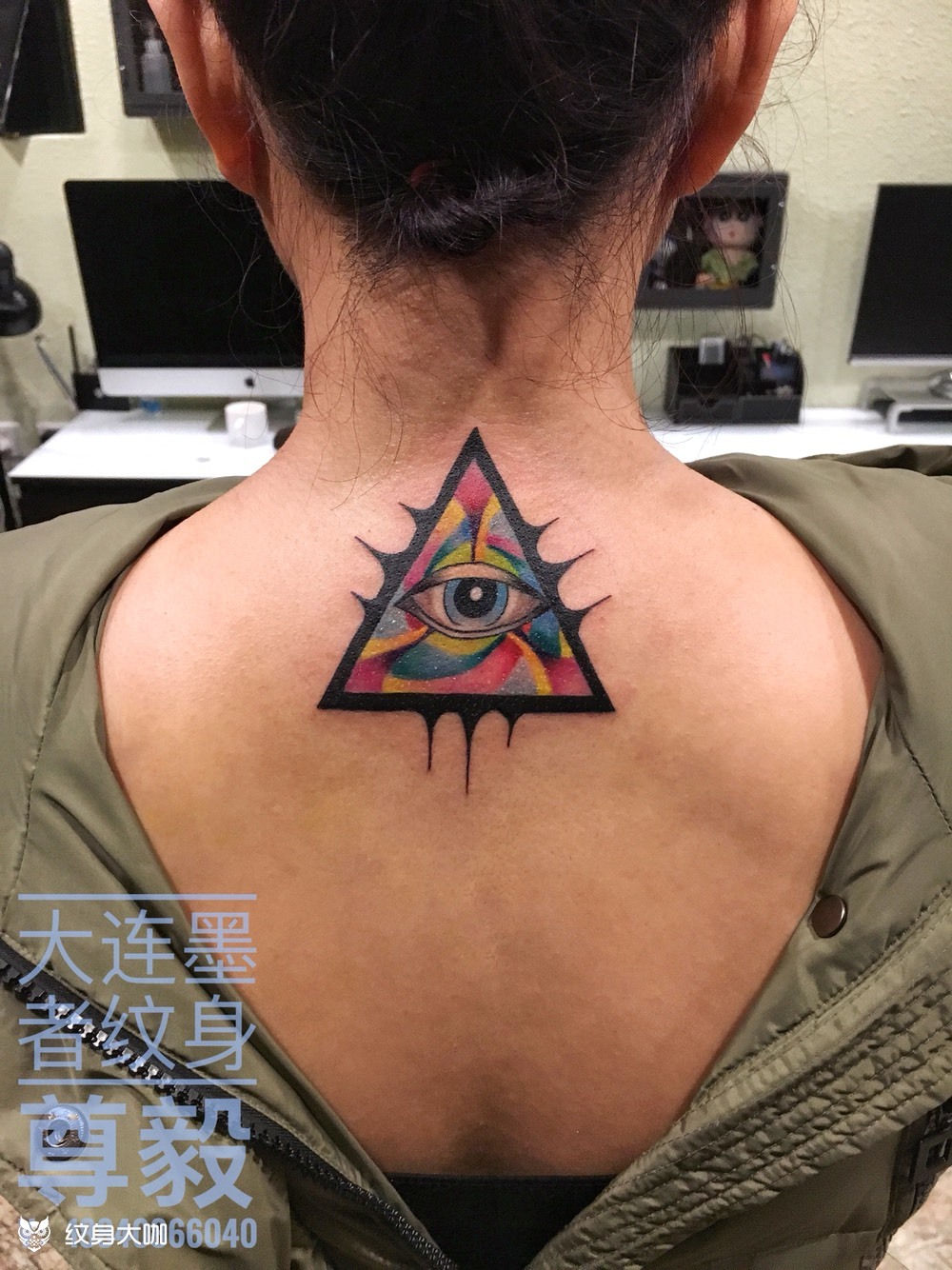 上帝之眼_纹身图案手稿图片_zoetattoo-zy的纹身作品集