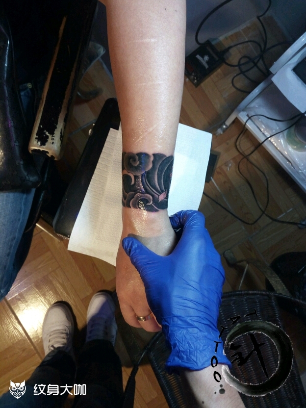 手环_纹身图案手稿图片_呵呵的纹身作品集