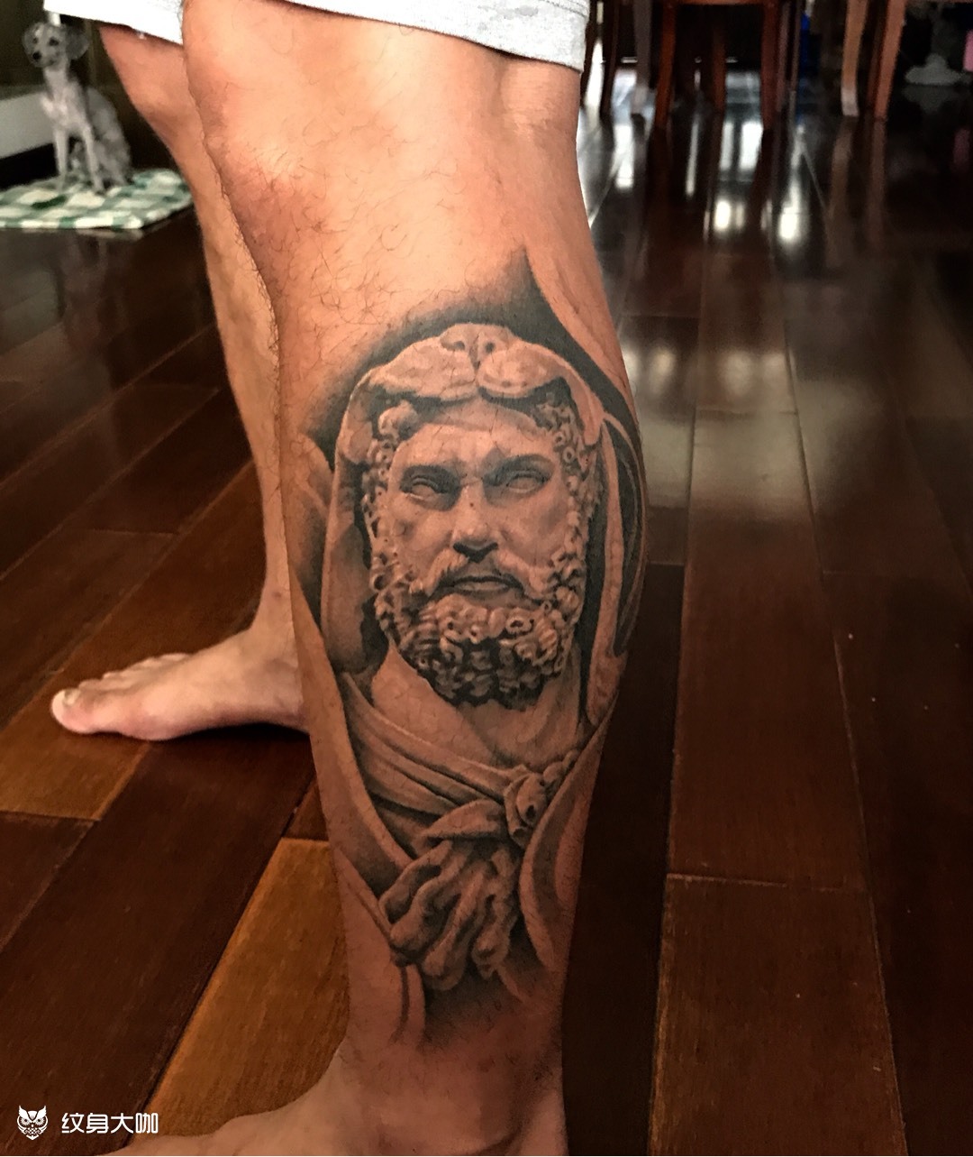 大力神 海格力斯_纹身图案手稿图片_郭洪滨的纹身作品集