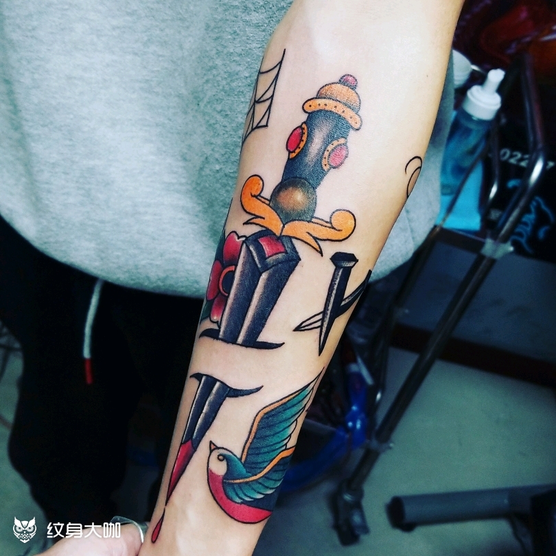 oldschool拼接个小臂