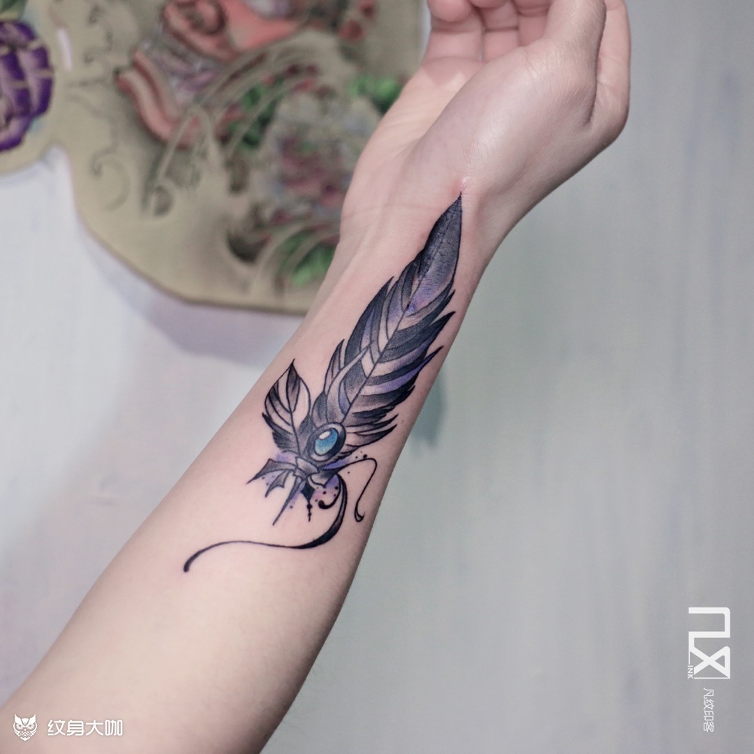 遮盖疤痕_纹身图案手稿图片_雕善兮的纹身作品集