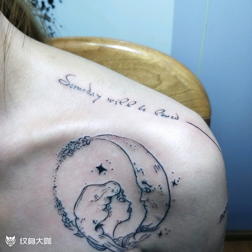 思念_纹身图案手稿图片_啊聪的纹身作品集