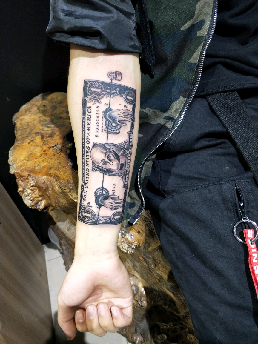 枷锁_纹身图案手稿图片_江龙的纹身作品集