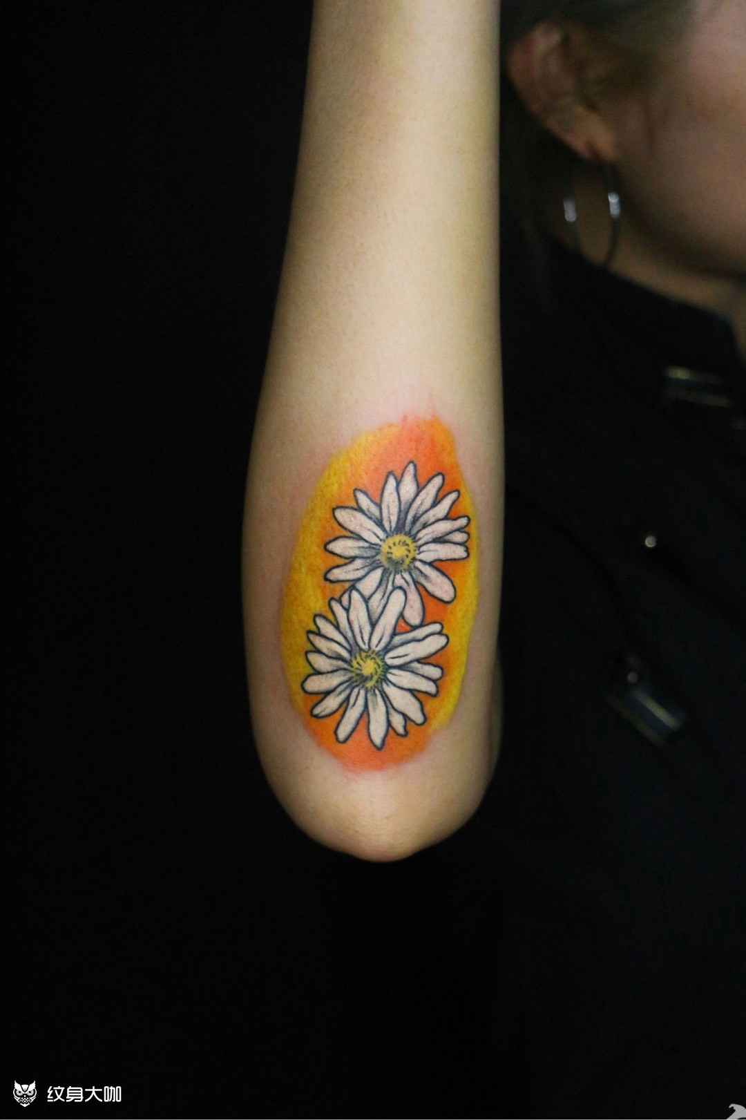 格桑花_纹身图案手稿图片_雕源 niu 牛小呆的纹身作品集