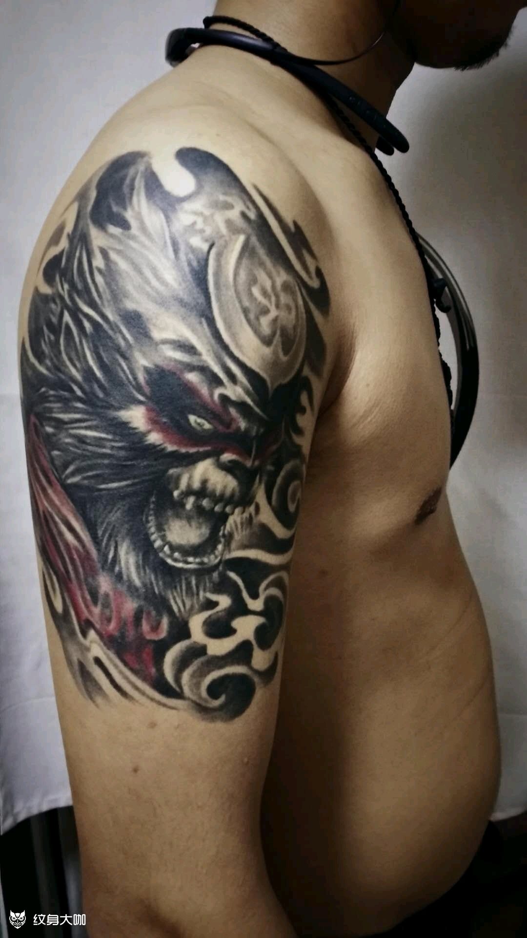 孙悟空_纹身图案手稿图片_朋凯的纹身作品集