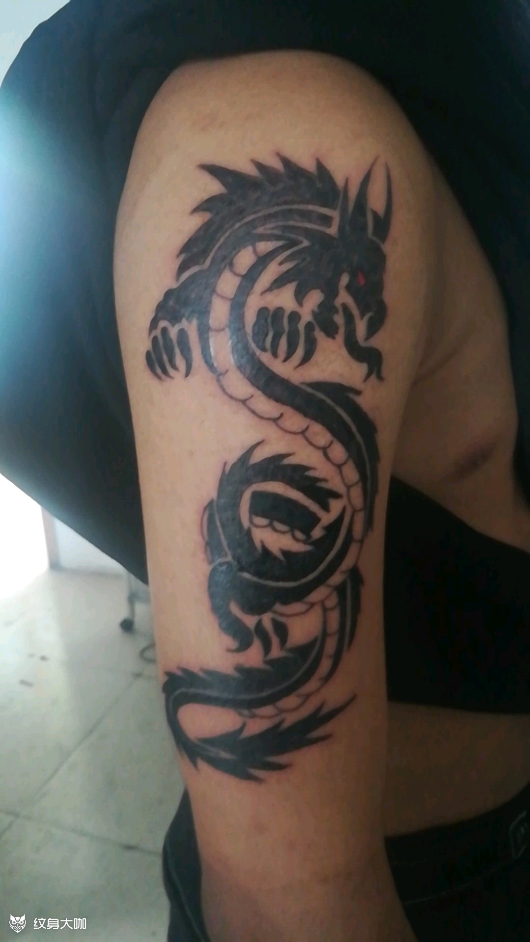 龙蛇_纹身图案手稿图片_纹画人的纹身作品集