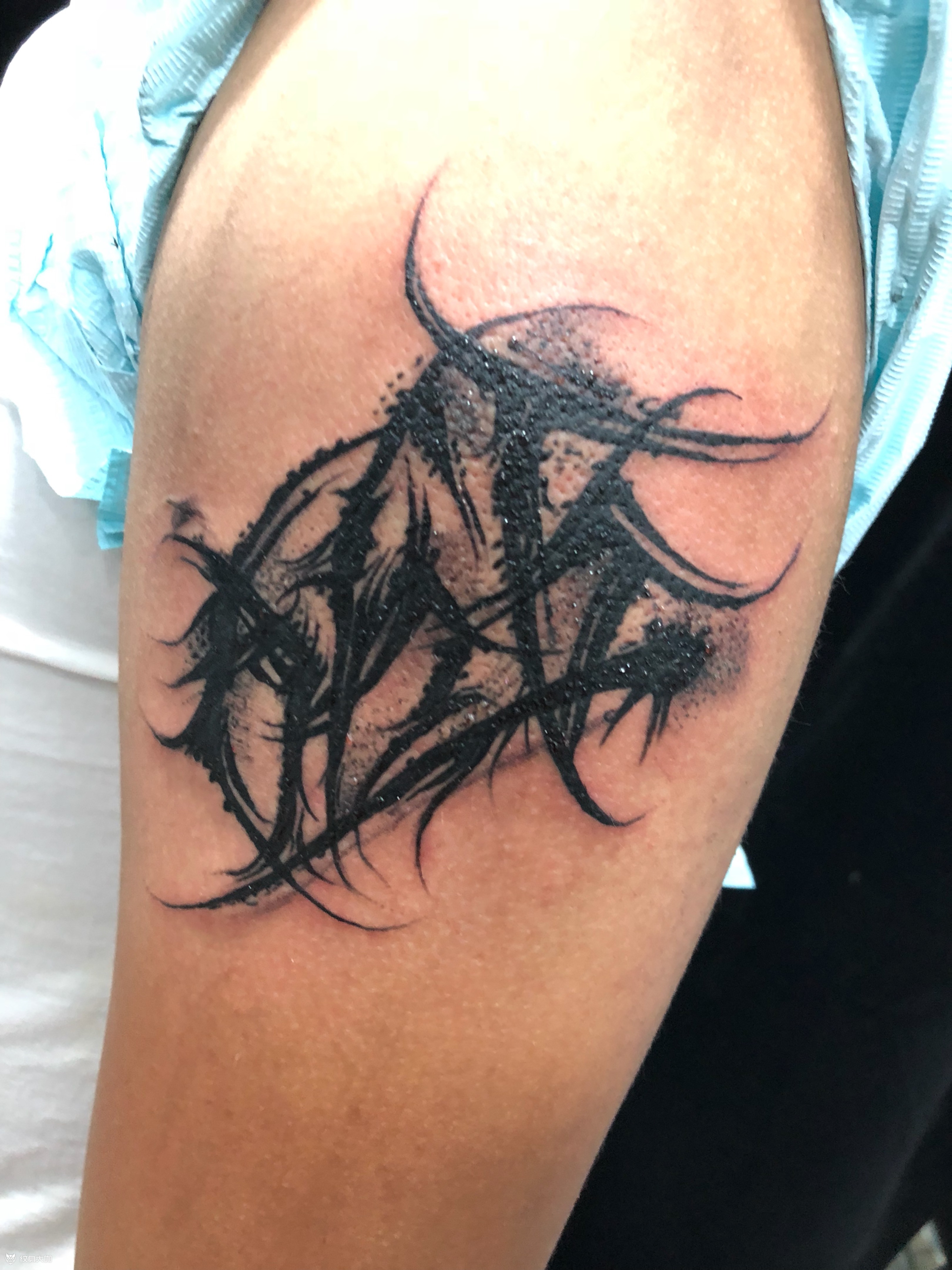 花体666_纹身图案手稿图片_三木art的纹身作品集