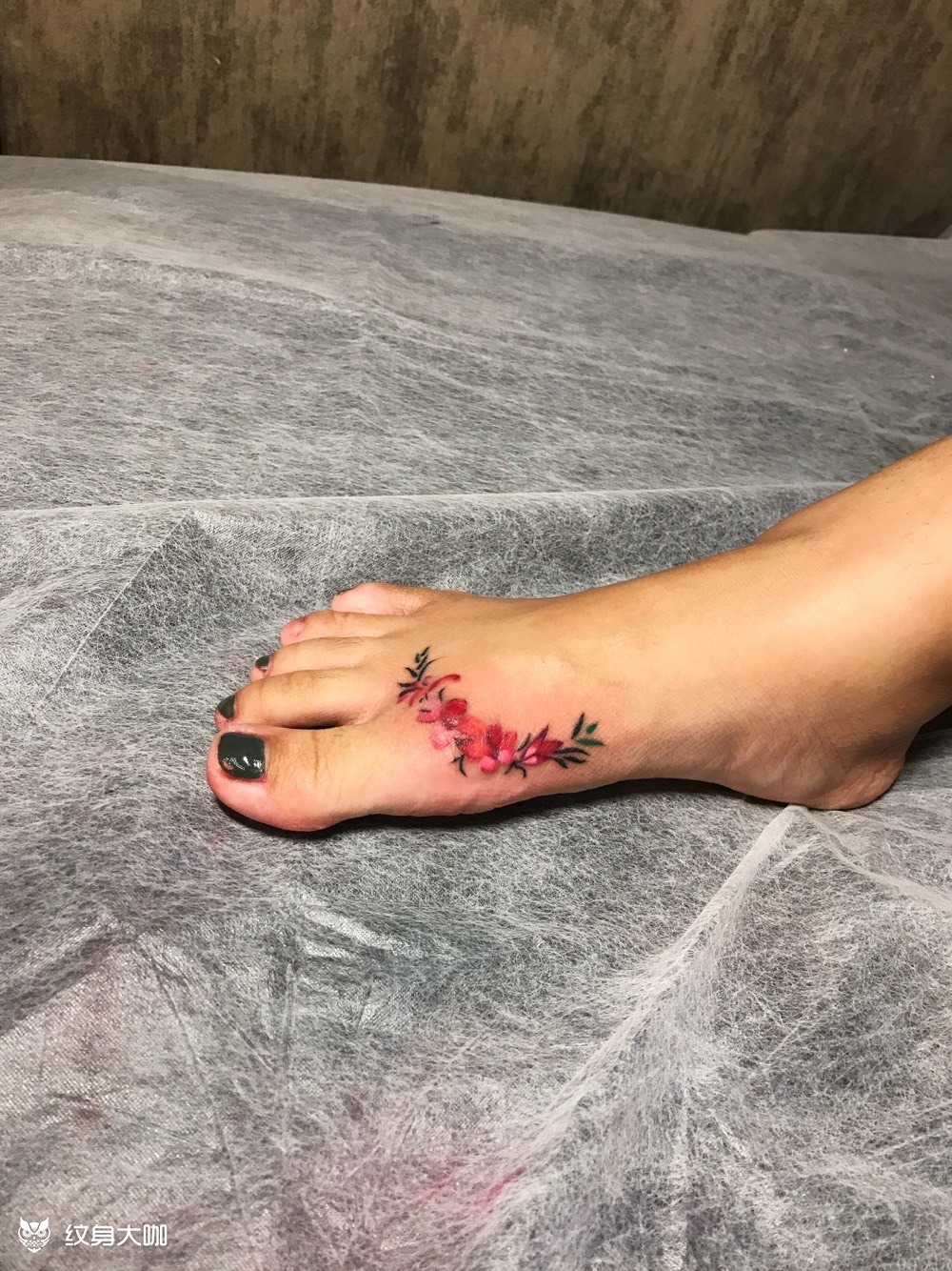 较上有个泡遮疤_纹身图案手稿图片_娜娜的纹身作品集