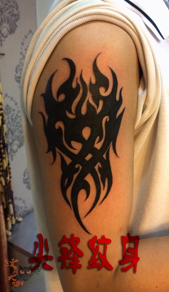 图腾_纹身图案手稿图片_曾建明的纹身作品集