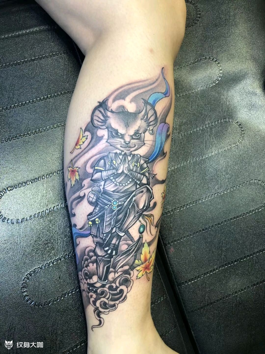 鼠神_纹身图案手稿图片_杨明泽的纹身作品集