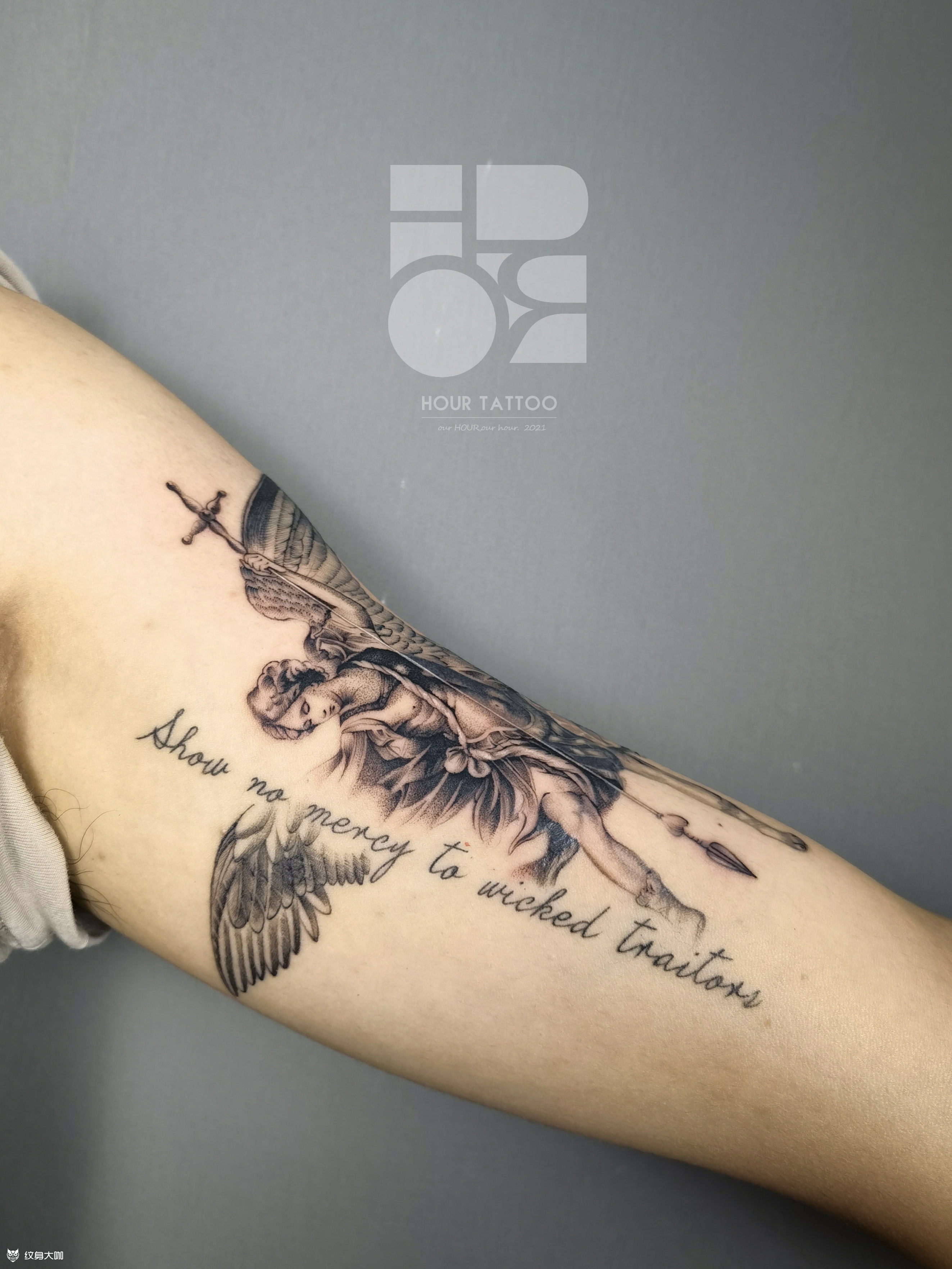 大天使_纹身吧社区 - 纹身大咖