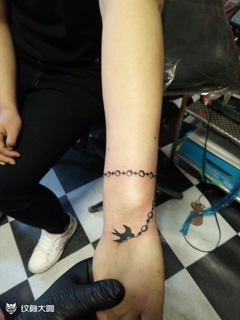 手链_纹身图案手稿图片_刺时代的纹身作品集