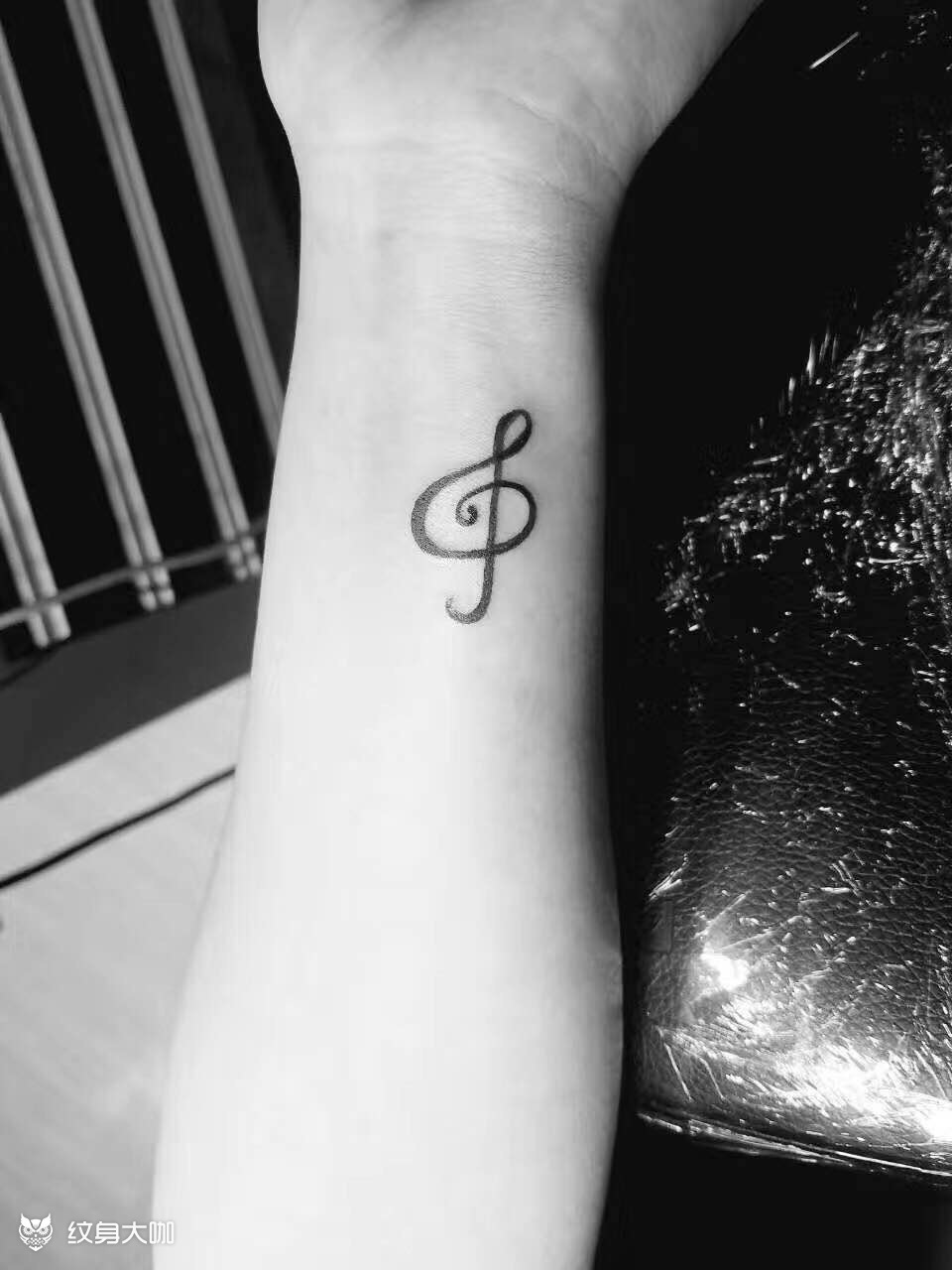 音符_纹身图案手稿图片_吴雨生的纹身作品集