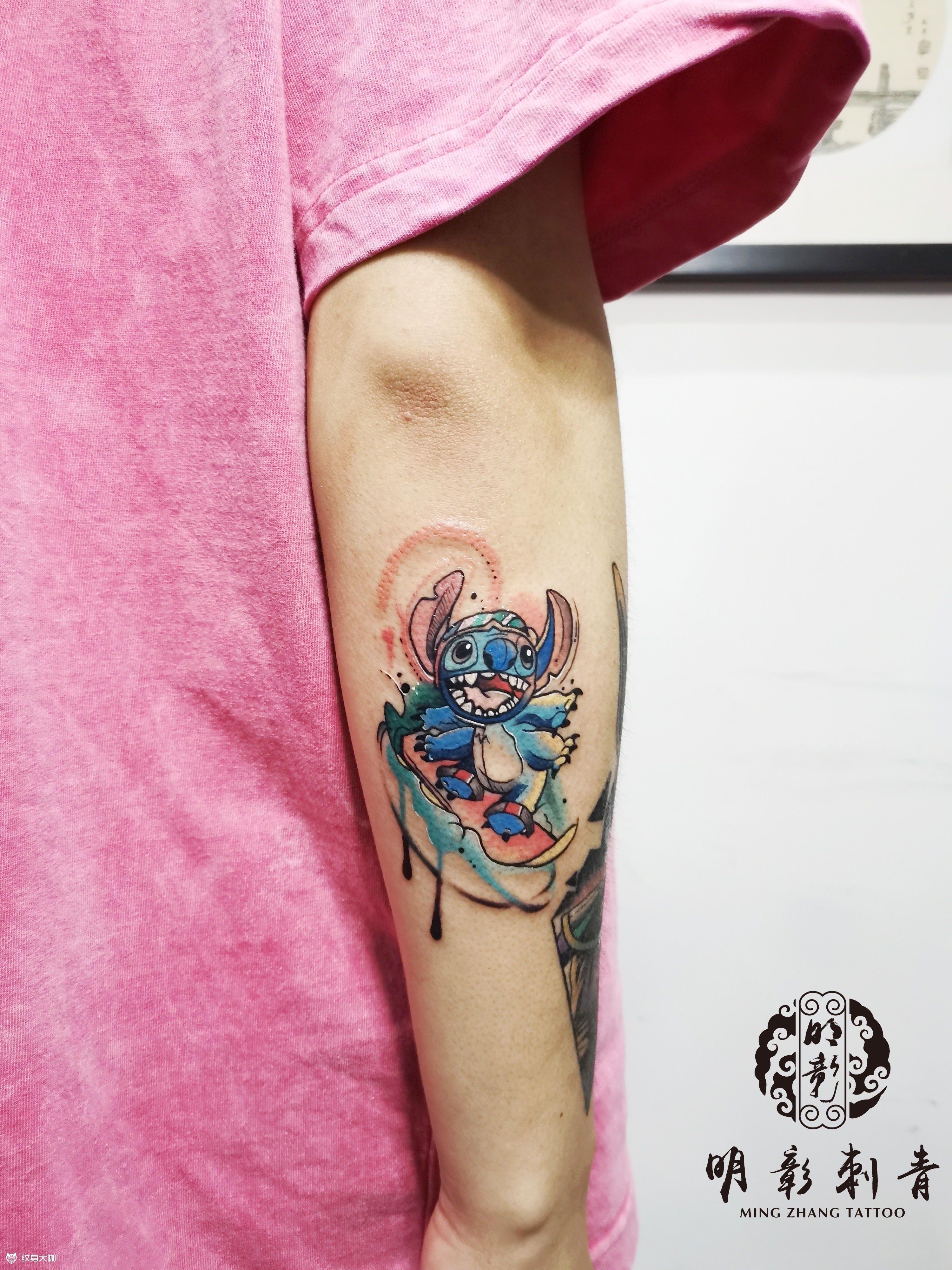 史迪仔_纹身图案手稿图片_丁帅的纹身作品集