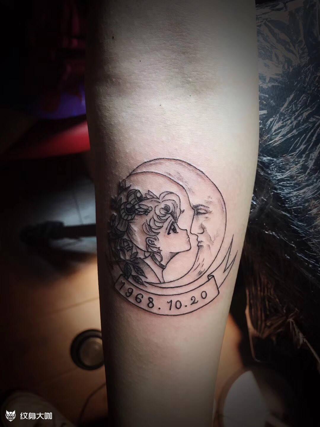 原创纪念母爱_纹身图案手稿图片_杨舒豪的纹身作品集