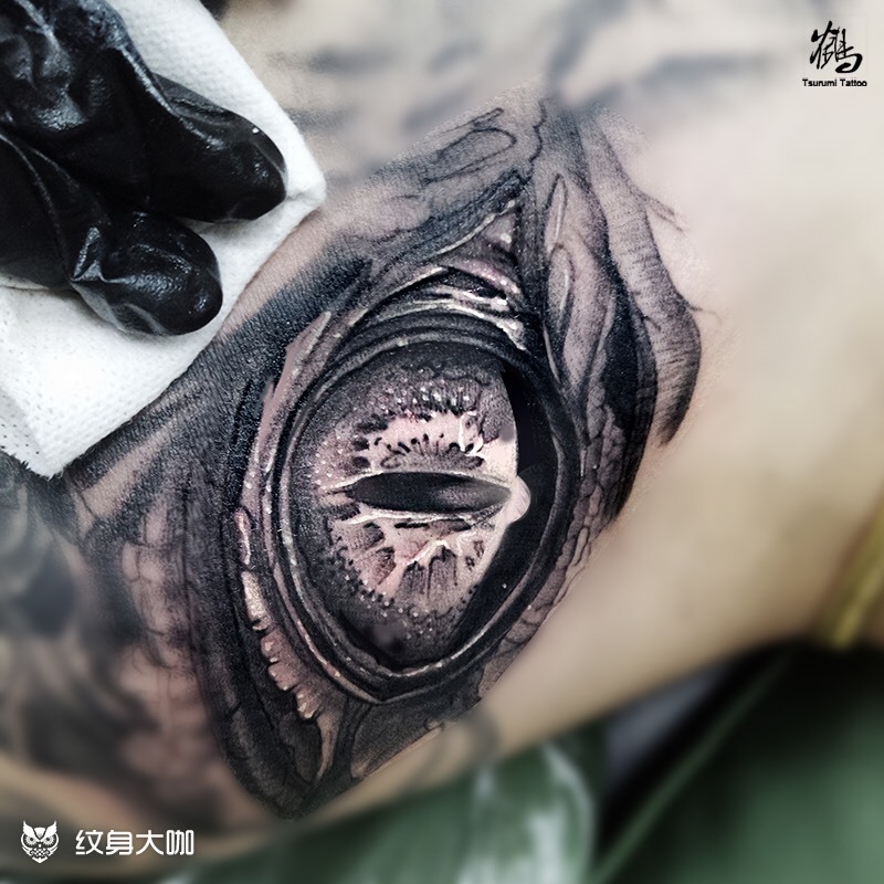 龙眼_纹身图案手稿图片_办办的纹身作品集