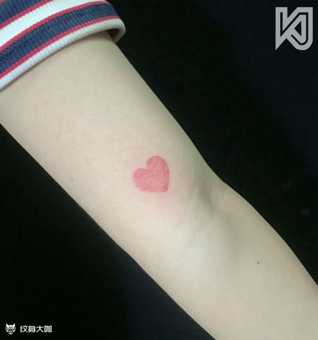 指纹_纹身图案手稿图片_空间61art 创始人 森的纹身作品集