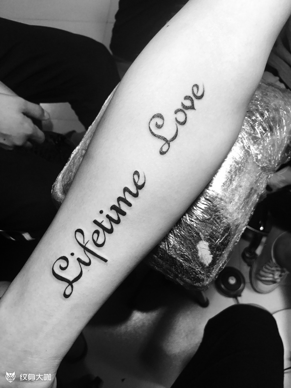 字母_纹身图案手稿图片_刘勇的纹身作品集