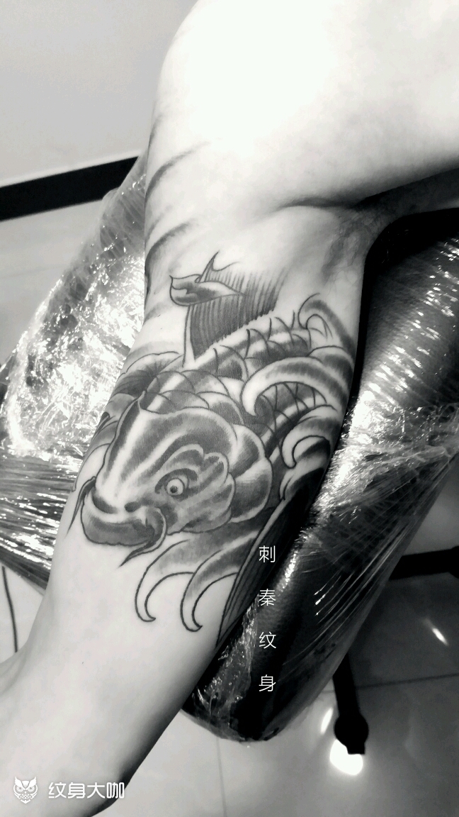 剁椒鱼头_纹身图案手稿图片_王成全的纹身作品集