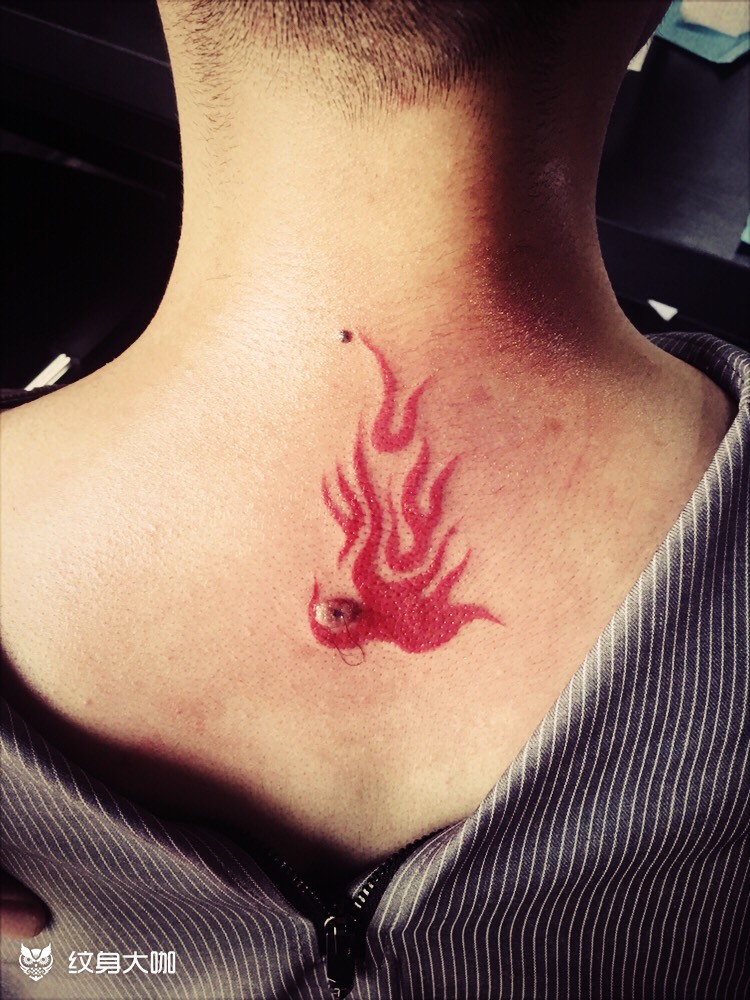 火焰_纹身图案手稿图片_弥芥间的纹身作品集
