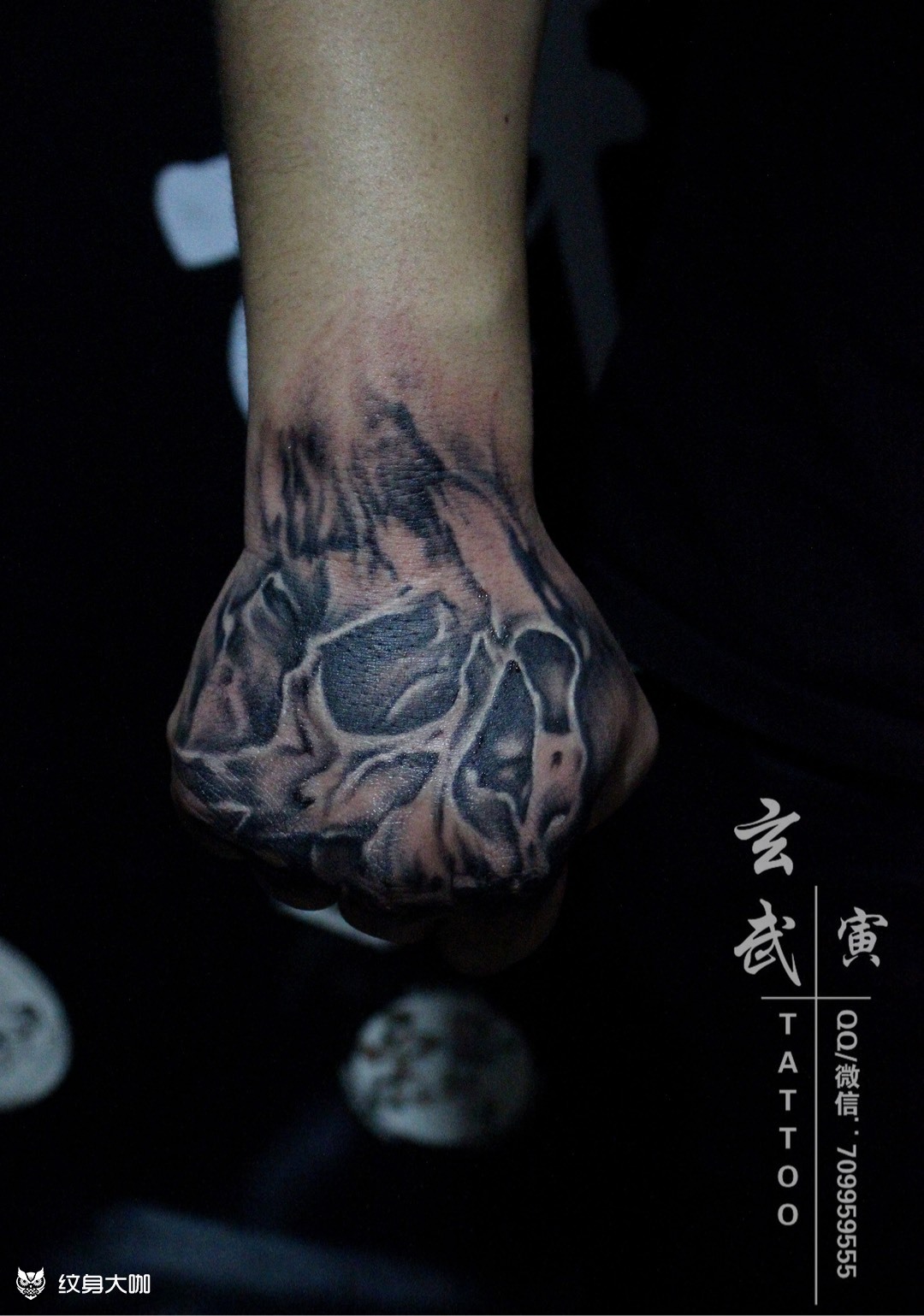 手面_纹身图案手稿图片_ 张思探的纹身作品集