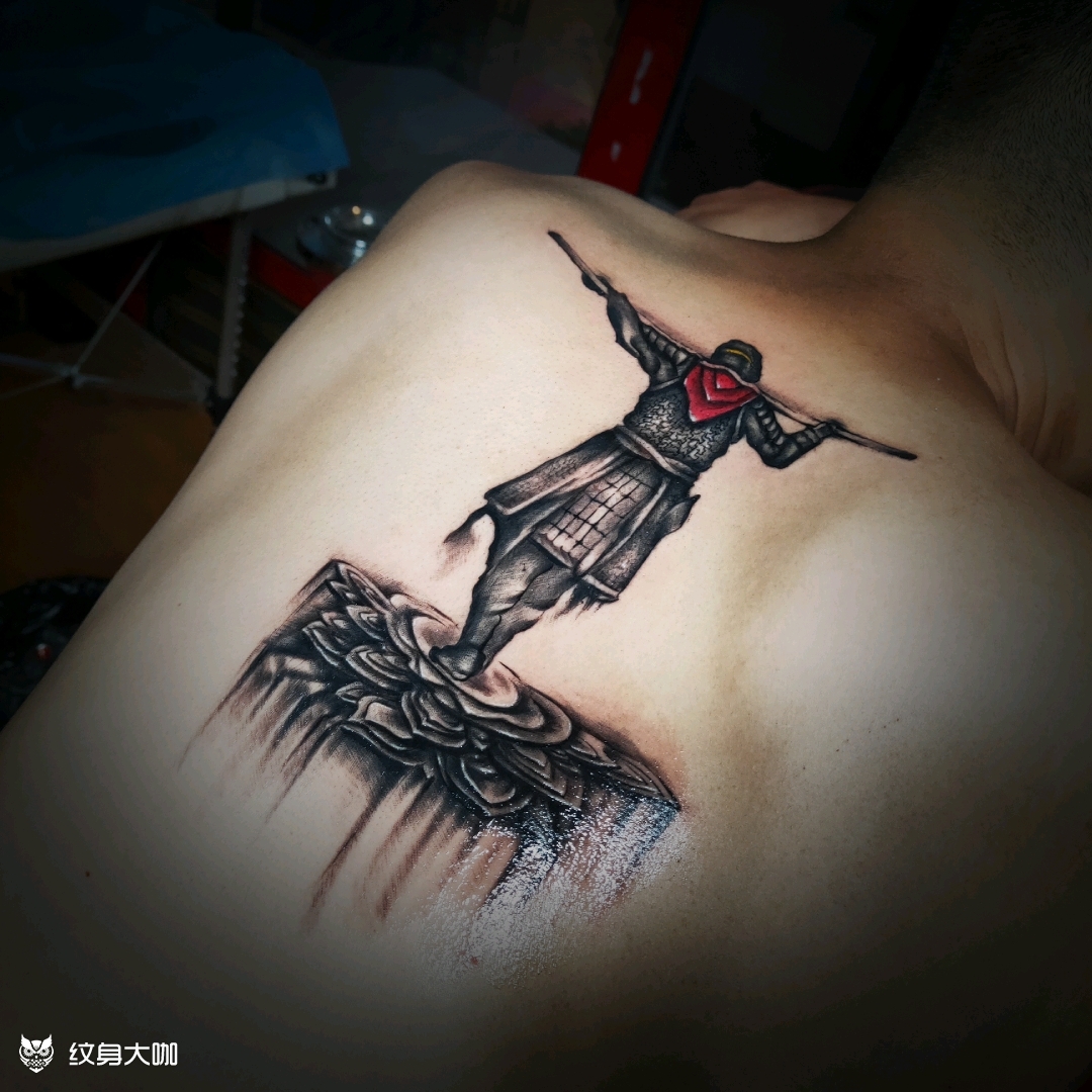 至尊宝_纹身图案手稿图片_拾肆的纹身作品集