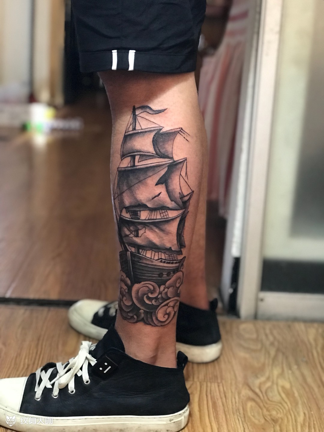 一帆风顺乘风破浪_纹身图案手稿图片_永康凌度-岑国强的纹身作品集