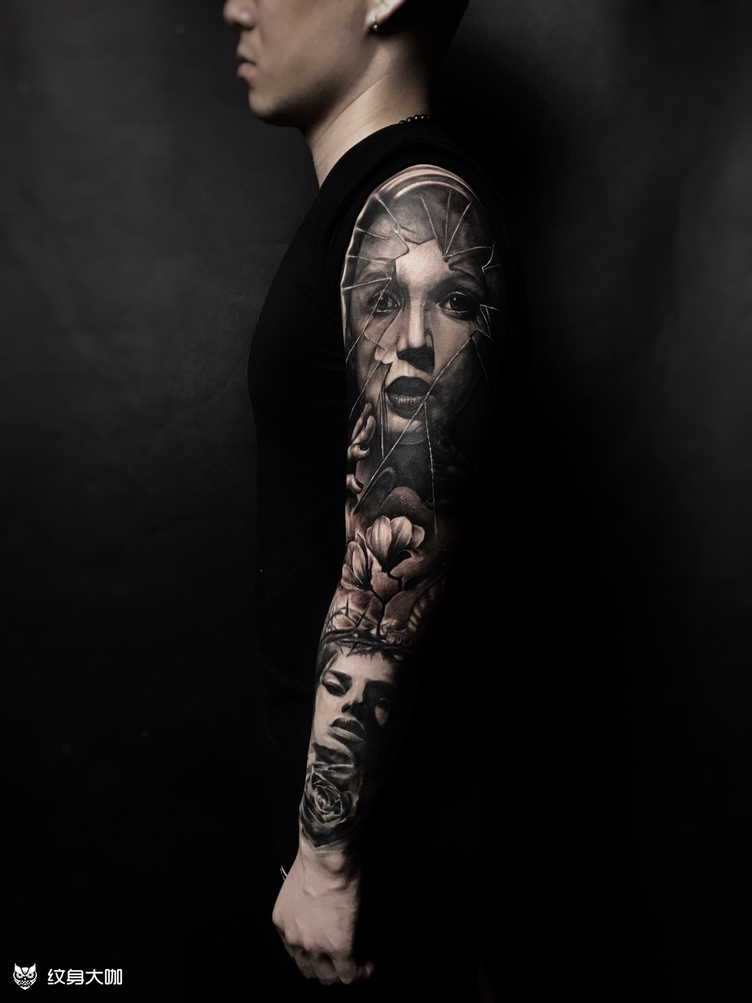 守望者_纹身图案手稿图片_纹申坤的纹身作品集