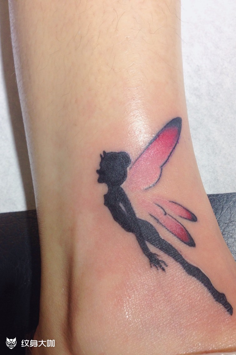 精灵_纹身图案手稿图片_王宁的纹身作品集