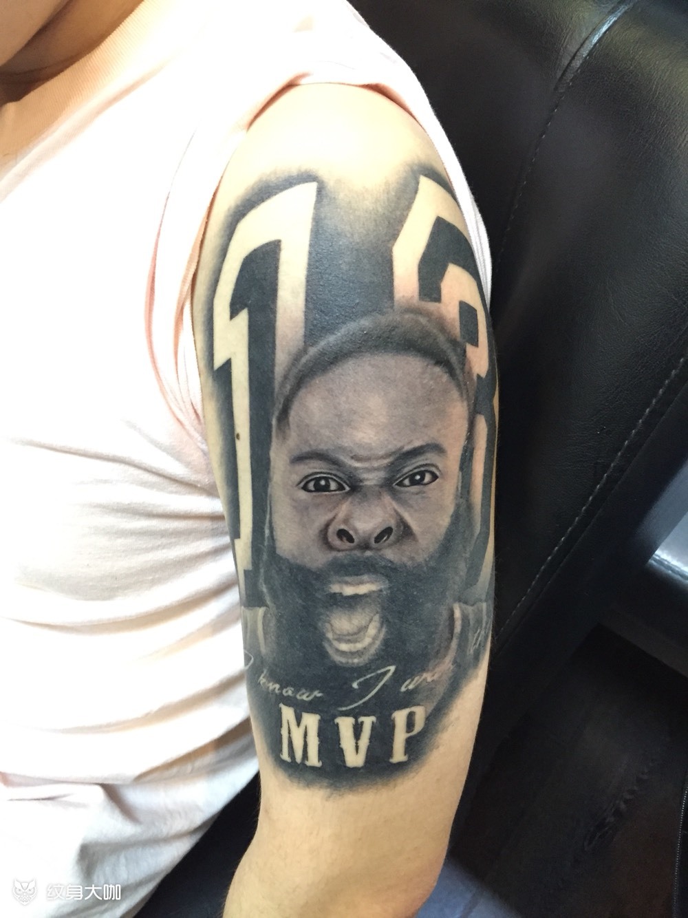 哈登_纹身图案手稿图片_天龙堂的纹身作品集