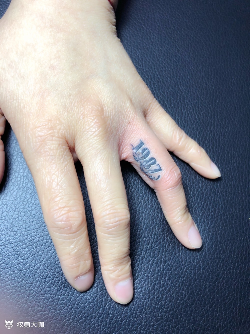 手指数字遮盖_纹身图案手稿图片_伊依的纹身作品集