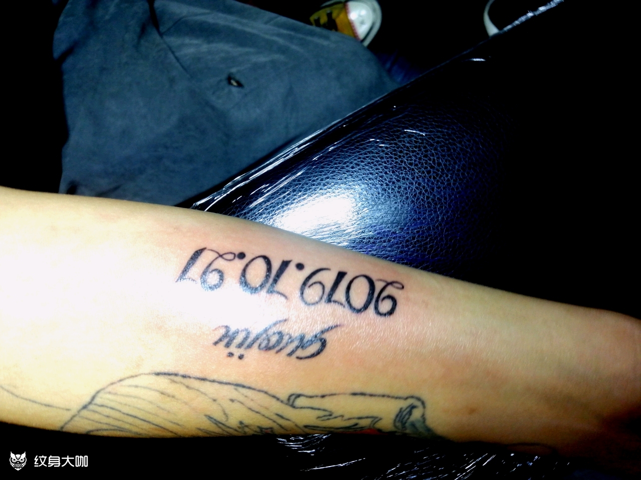 英文字母_纹身图案手稿图片_李杰的纹身作品集