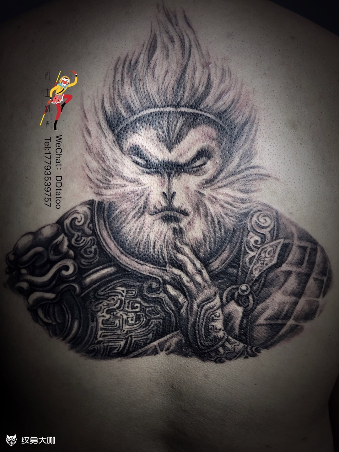 斗战胜佛(未完成)_纹身图案手稿图片_ddi的纹身作品集