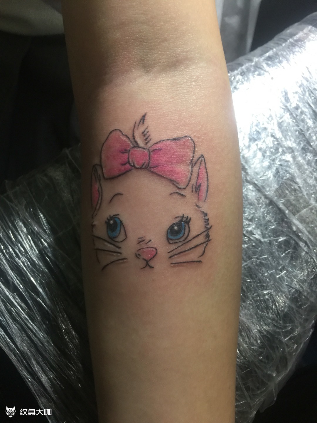 玛丽猫_纹身图案手稿图片_南北创始人-李洋的纹身作品集